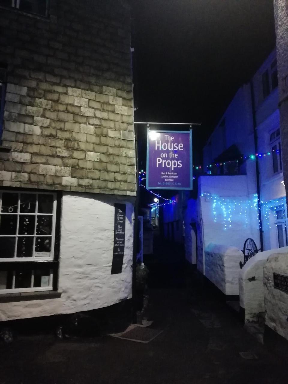 The House On The Props Bed and Breakfast Polperro Buitenkant foto